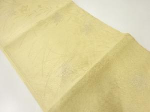 アンティーク 紗 桔梗模様織出し袋帯(材料)